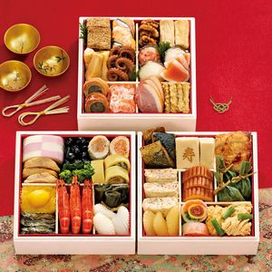 ふく吉 京風おせち三段重「祝膳」